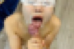 【メンエス本舗16】ぶっかけ顔射で精子まみれ！自宅に連れ込んだ素人メンエス店員の包茎フェラチオで悶絶。リビングで撮影した時のプライベート主観映像になります【素人】　ぱめら