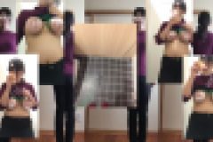 妙子#401"17 多種多様変態行為/ロープ持参外出公衆トイレで・・・ 千寿妙子